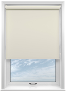Trinity (Blackout), Vanilla - Motorised Roller Blind